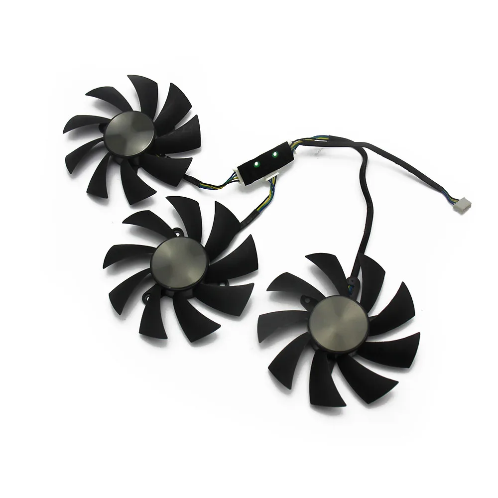 Для ZOTAC GTX1080Ti AMP! Экстремальный 11G видеокарта охлаждающий вентилятор GA92S2U DC12V 0.46A