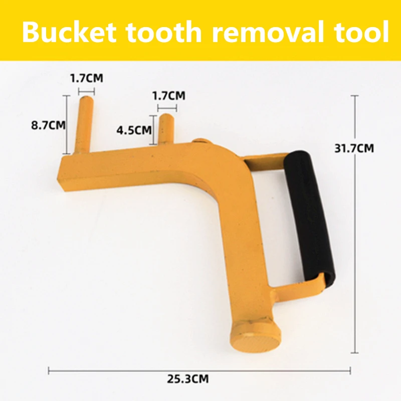 Máquina escavadora mudança balde dente ferramenta pinout escavadeira mudança balde artefato dente balde chave dente ferramenta desmontagem