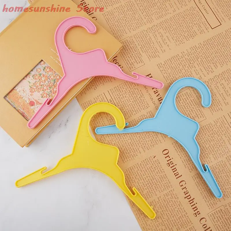 10pcs Plastic Pet Dog Puppy Cat Clothes Clothing Rack Hanger Dog
