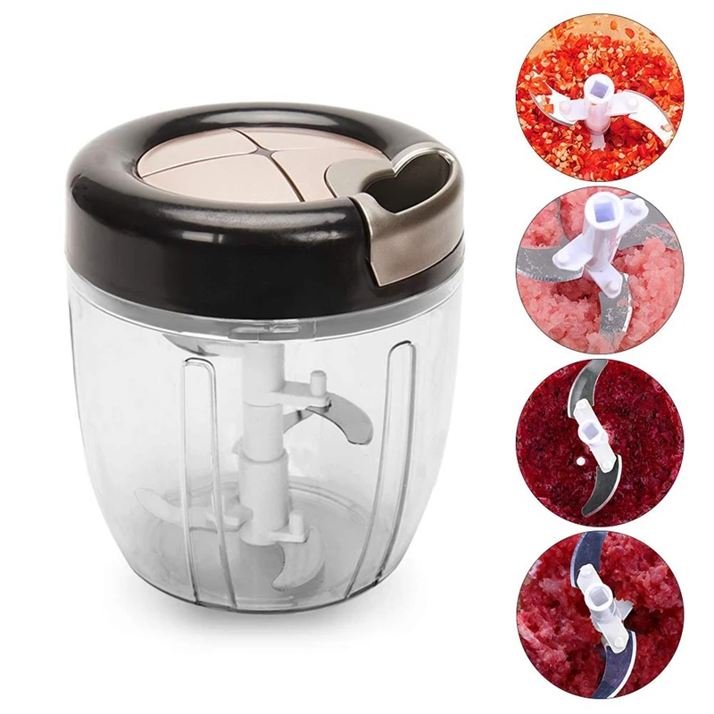 Горячая TOD-900Ml овощерезка машина ручной измельчитель для лука и чеснока Мясорубка еда измельчитель кухонные принадлежности гаджет яйцо Bea