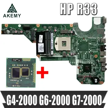 

Akemy DA0R33MB6E0 DA0R33MB6E1 motherboard 680568-001 For HP Pavilion G4 G6 G7 G4-2000 G6-2000 G7-2000 680568-501 Free CPU