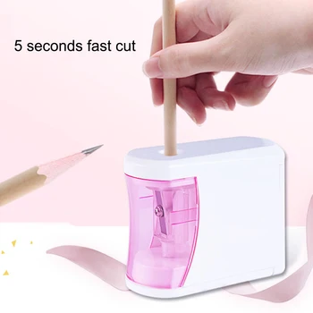 

Automatic Pencil Sharpener Electric Pencil Sharpener Stationery for School Sharpener Stationery Pencil Knife Battery Operated