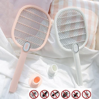 

Xiaomi Mijia 3 Electric Mosquito Swatter Layers Mesh Electric Handheld Mosquito Killer Insect Fly Bug Mosquito Swatter Killer