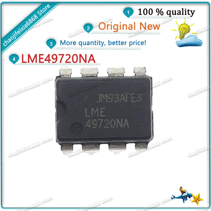 2 шт.-10 шт./Лот! LME49720NA 49720NA DIP-8 LME49720 DIP Fever dual op amp chip новый оригинальный | Электронные