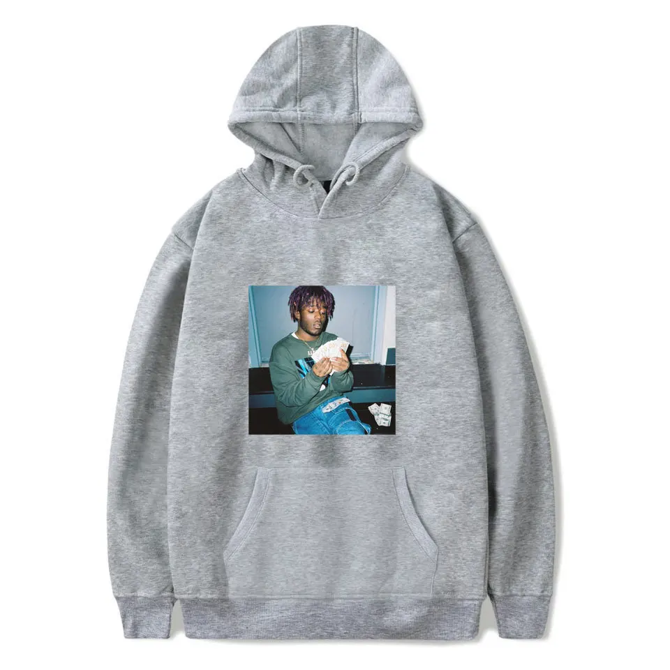 

Factory Direct Selling European And American-Style Rapper Lil Uzi Vert Street Stylish Plus Velvet Hooded Hoodie Men's And Women'