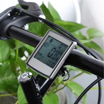 

Cycling 3 In 1 Waterproof Wireless Digital Cadence Stopwatch Outdoor Heart Rate Sensor LCD Display Professional Bicycle Computer