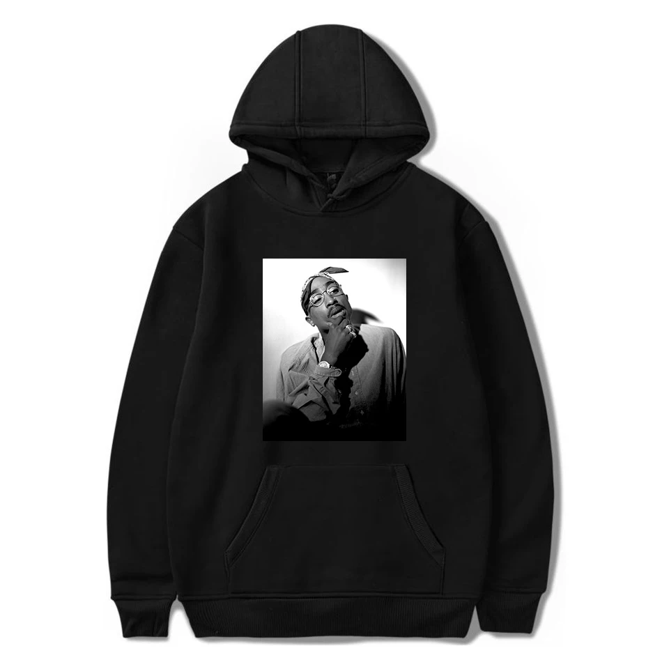 

Tupac 2PAC Hoodies Sweatshirt Men Women 2020 Sweatshirt Vetement Femme Hip Hop Streetwear Harajuku Hoodie Damskie Mujer Capucha