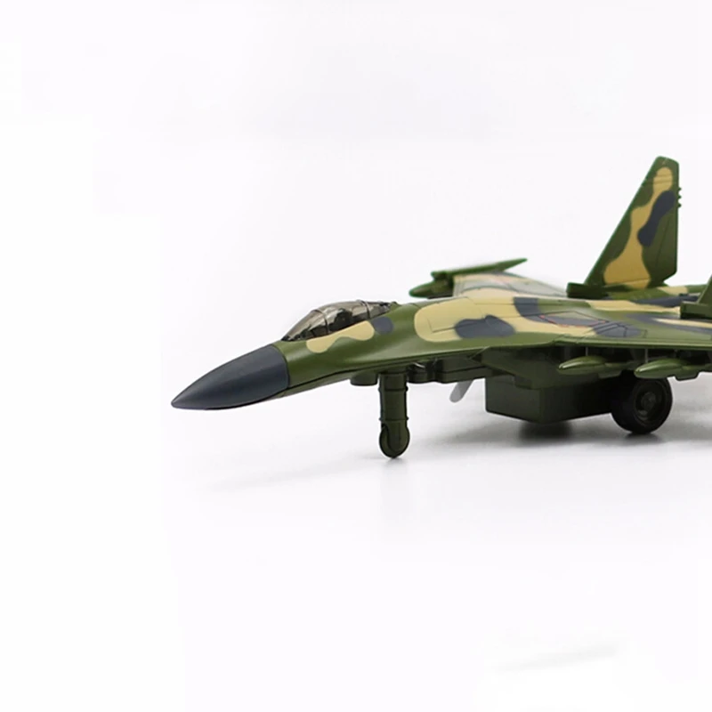 Acousto Optic оттяните модель сплава моделирования истребитель детская игрушка подарок