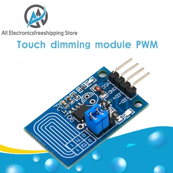 

Smart Electronics Capacitive touch dimmer Constant pressure stepless dimming PWM control panel type LED dimmer switch module