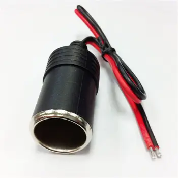 

12/24V Car Cigarette Lighter Charger Cable Female Socket Plug High Quality Car Cigarette Cable Accessories Car Accessories