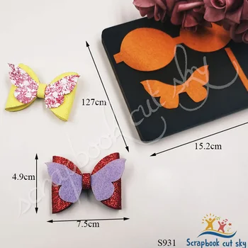 

BOW S931 Scrapbook cut Sky products are suitable for general purpose machines in the market lovely graceful cheap bows