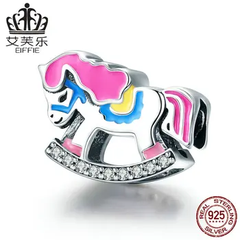 

SwingIng Trojan Diy 925 sterling silver original letter beads for jewelry making Fit pandora charm bracelet