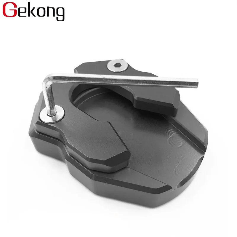 Titanium Подходит для YAMAHA XMAX300/125 xmax250 аксессуары для мотоциклов поддержка ног увеличенное сиденье боковая опора для ног подставка боковая подставка - Цвет: Titanium