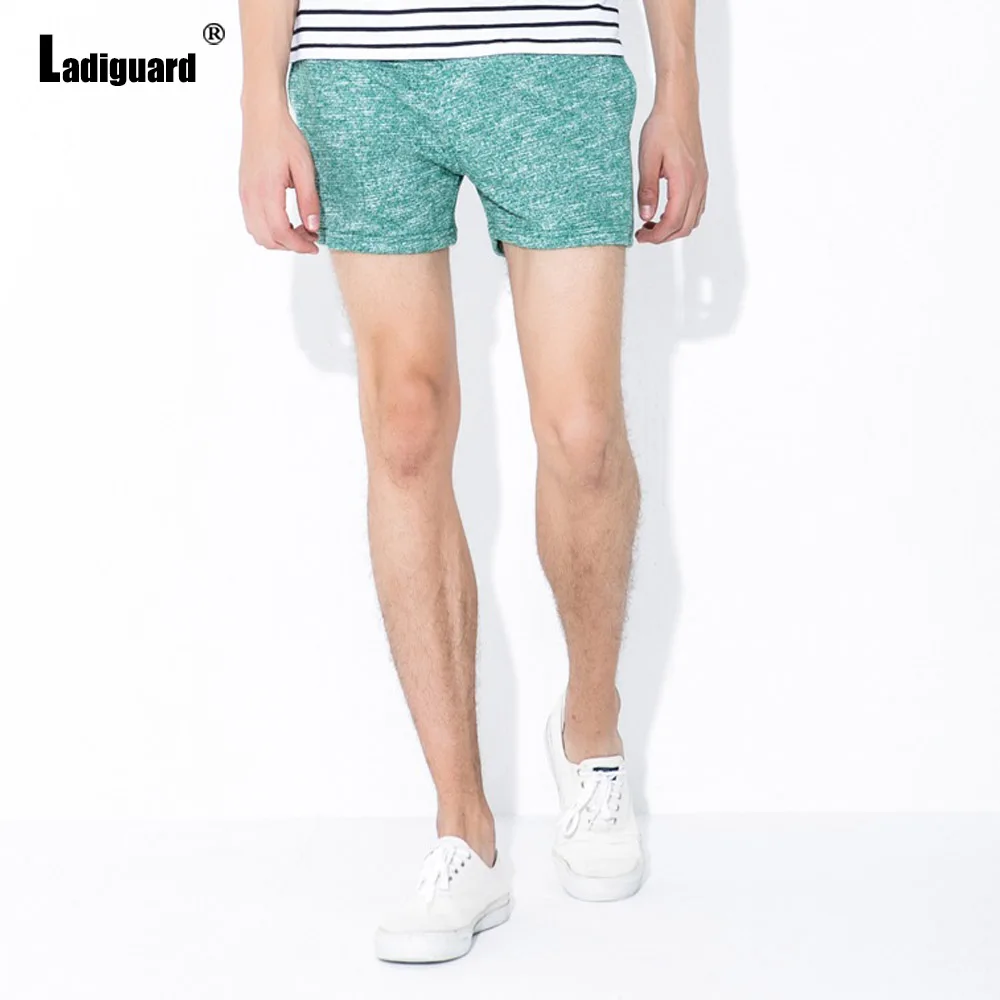 black casual shorts Ladiguard Plus Size 4xl Men Fashion Leisure Shorts 2021 New Sexy Lace-up Camouflage Shorts Male Casual Skinny Beach Short Pants black casual shorts