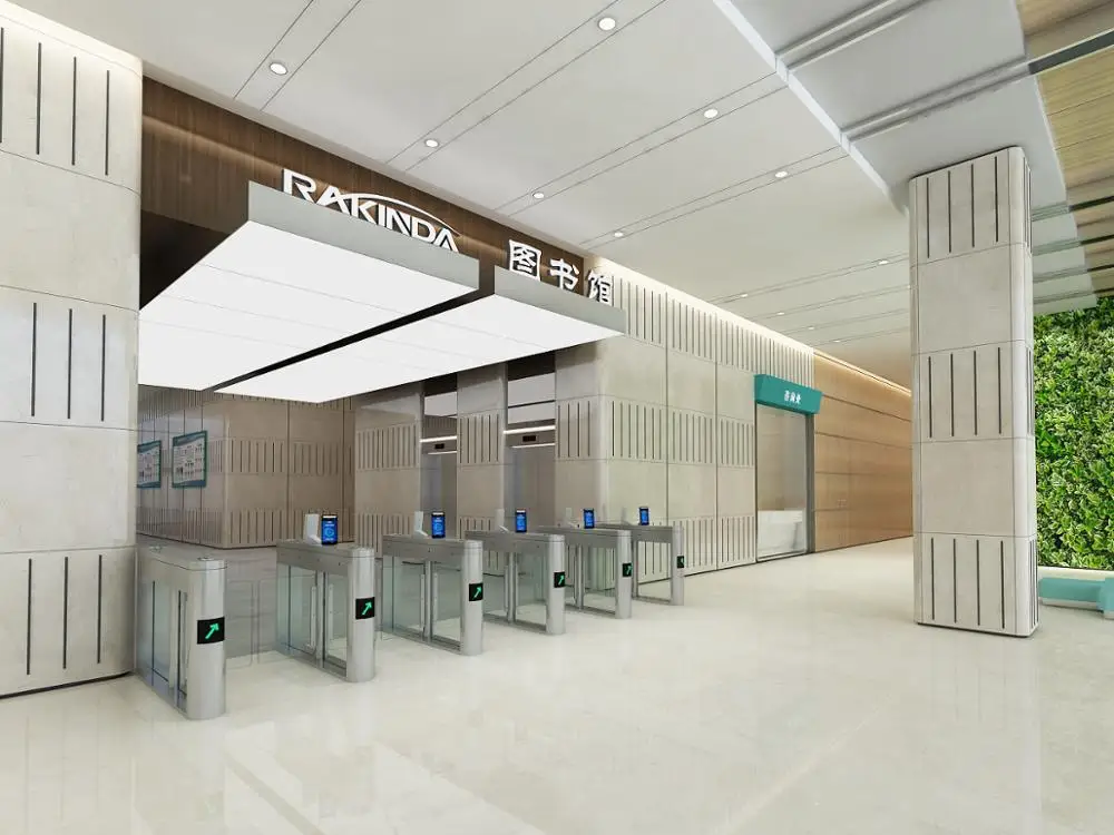 High Precision Binocular Camera Biometric Face Recognition Door Access Control System