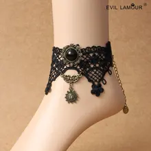 Экспорт Европейский стиль Готический дворец ретро APOLLO женский кружевной ножной браслет высшего класса аксессуары Fl-78