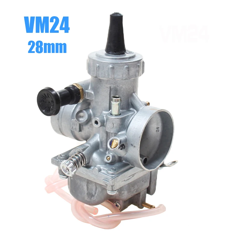 VM16 22 24 26 карбюратор 19 мм 26 мм 28 мм 30 мм Carb для 110cc до 250cc Dirt Pit Bike CRF KLX ATV Quad Мотоцикл - Цвет: VM24 28mm