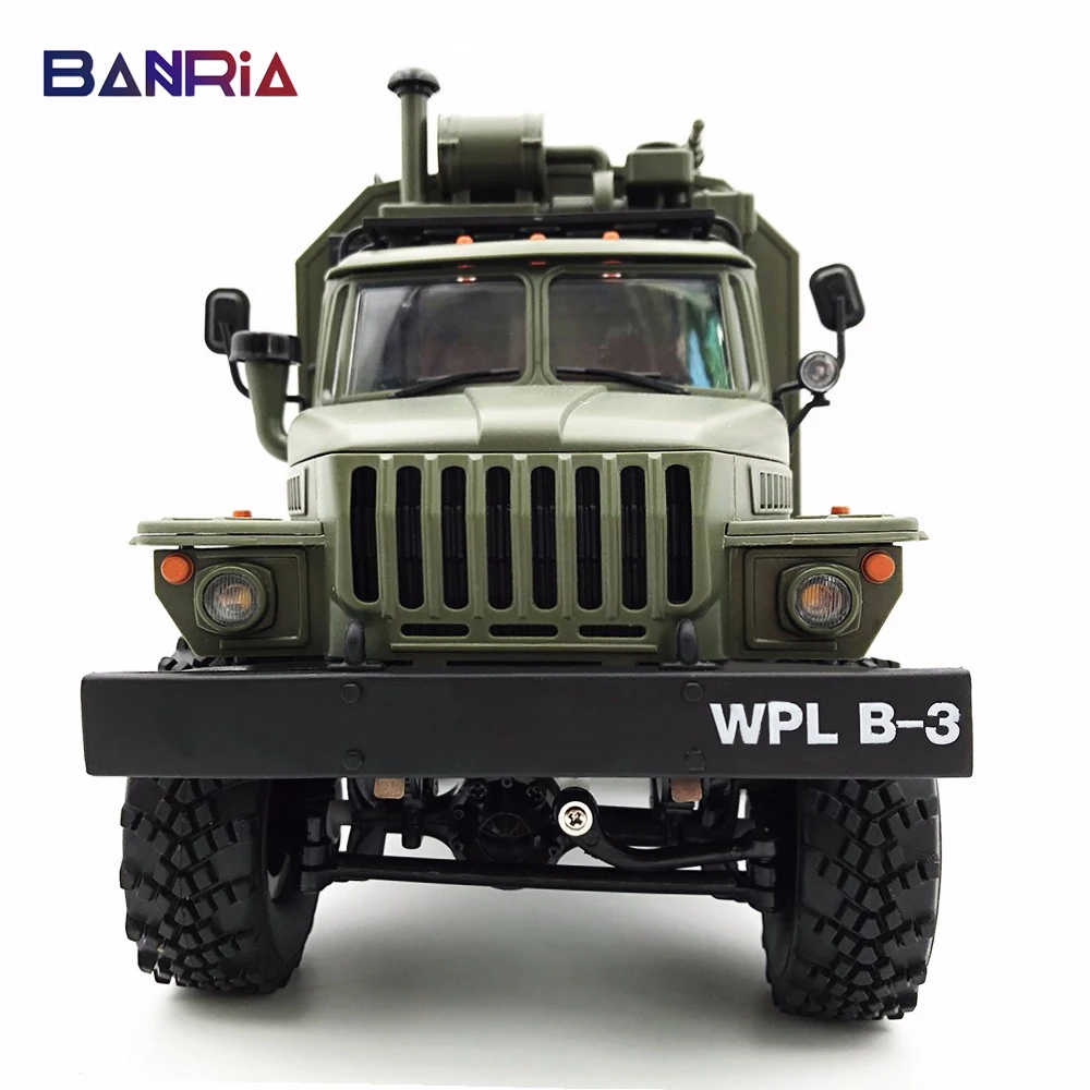 WPL грузовик игрушки для мальчиков RC грузовик B36 Урал 1/16 2,4G 6WD дистанционного Управление Военный Грузовик Рок Гусеничный автомобиль RC хобби К... WPL грузовик игрушки для мальчиков RC грузовик B36 Урал 1/16 2,4G 6WD дистанционного Управление Военный Грузовик Рок Гусеничный автомобиль RC хобби К...