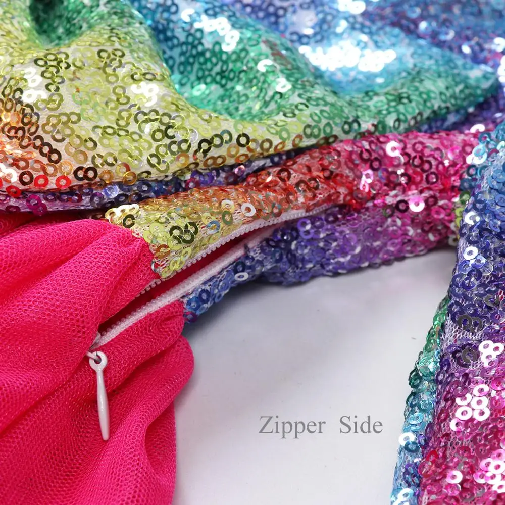 Платье с блестками для девочек Сверкающее винтажное платье бантом новое модное