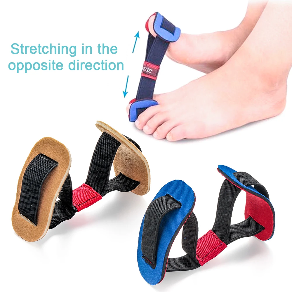 1PC Hallux Valgus Belt Elastic Toe Separator Big Toe Bunion Hallux Valgus Recovery Training Brace Splint Elasticity Corrector