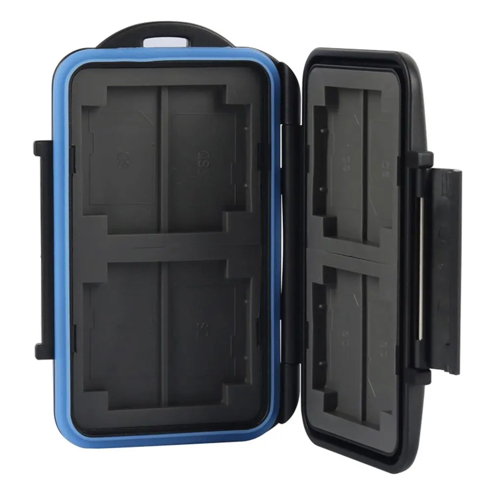 

Waterproof Anti-Shock Memory Card Carrying Storage Case Protective Holder For 8 Secure Digital Memory Card