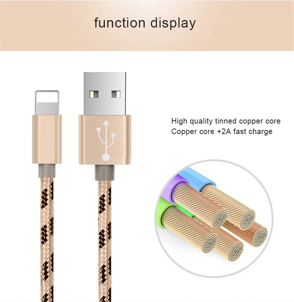 11 Pro Max 5V 2A USB кабель для iPhone 8 7 6 Plus 6s 5 5s SE X XR iPad Быстрая Зарядка Кабели мобильный