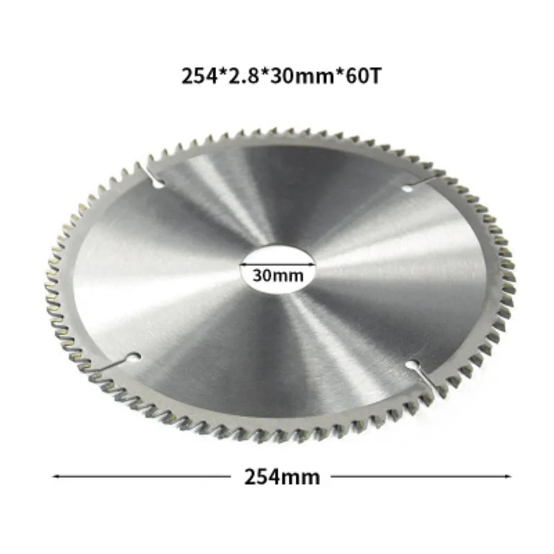 1 шт. карбидная циркулярная пила Лезвие 254*30*60T высокоскоростной стальной пилы угловая шлифовальная машина резальная машина резка лезвия