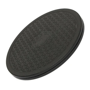 

10 Inch Black Rotating Swivel Turntable Plate Lazy Home Kitchen Food Tool