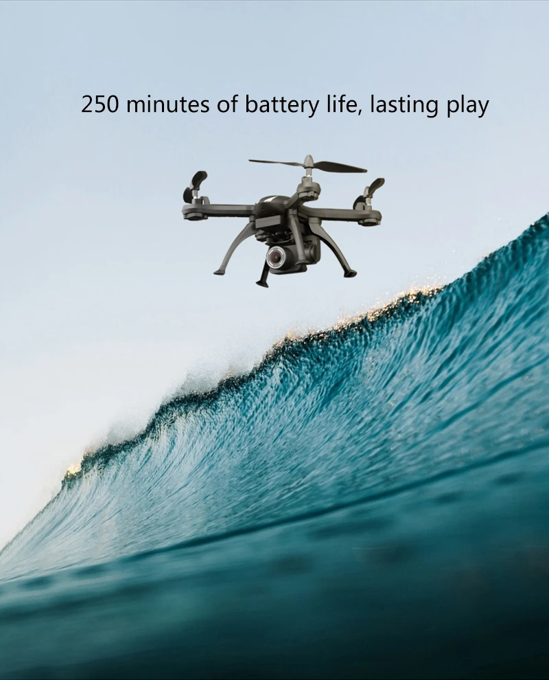 Дрон X6S HD камера 480 p/720 p/1080 p Квадрокоптер fpv Дрон однокнопочный возврат полета парение RC Вертолет VS XY4 VS E58