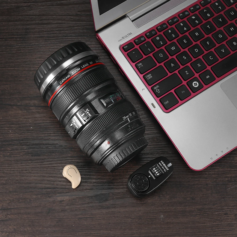 Термос для объектива камеры Lemonbest 1 шт. для Canon EF 24-105 мм кофейная кружка чашка из нержавеющей стали с крышкой для питья