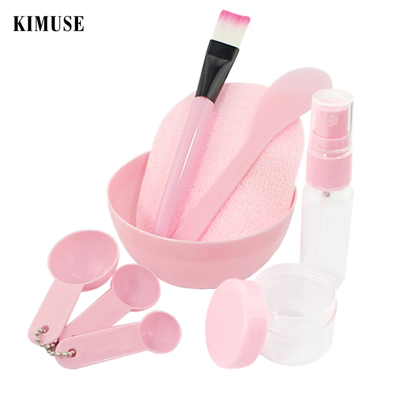 KIMUSE 9 PCS Face Mask Bowl Brush Spoon Stick Beauty Make up Set For Facial Mask Tools Women's Makeup Tool Kits pincel maquiagem KIMUSE 9 PCS Face Mask Bowl Brush Spoon Stick Beauty Make up Set For Facial Mask Tools Women's Makeup Tool Kits pincel maquiagem