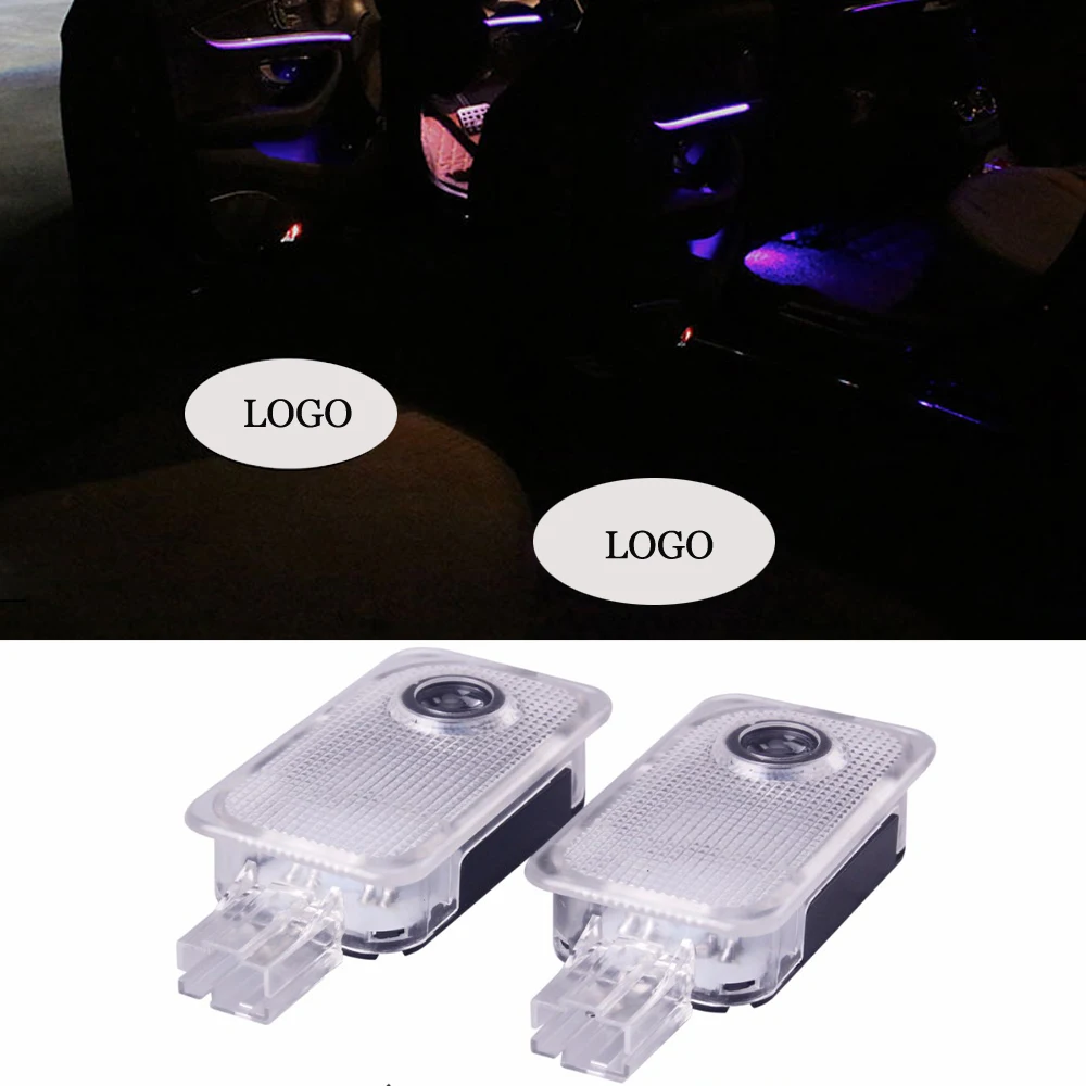 

2pcs Light for Car LED Logo Welcome Light For Subaru XV Forester Outback Legacy Impreza LED Courtesy Light Car Atmosphere Lamp