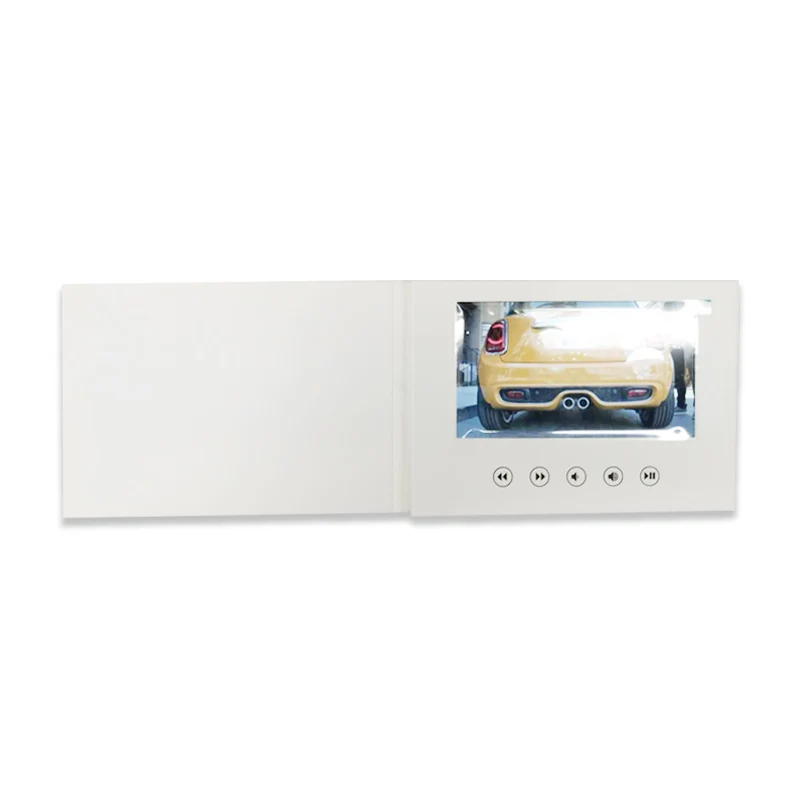 Papel em Branco Cartão de Vídeo Relativo à Promoção Personalizado Polegada Brochura Digital 7 Lcd - Image 3