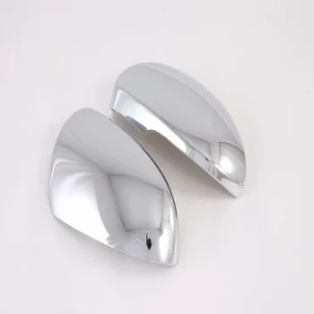 

For KIA K7 CADENZA 2019 2PCS ABS Car Side Door Rearview Mirror Protect Frame Cover Trims Car Styling Accessories