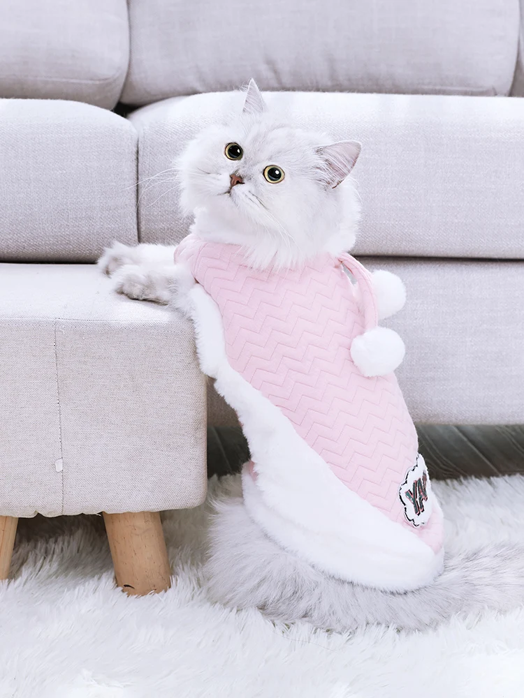 Одежда для кошек; милое хлопковое пальто с коротким котенком; одежда для кошек; теплая одежда для домашних животных; сезон осень-зима; BB5WY041