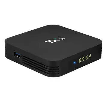 

WiFi Set Top Box S905X3 bluetooth Smart TV Box 4K 8K HDMI2.1 4G 32G Media Player for Android 9.0