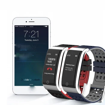 

E08 Bluetooth Bracelet Talking Watches Smart Band Android iOS Bracelet Heart Rate Monitor Sport Smart Watch
