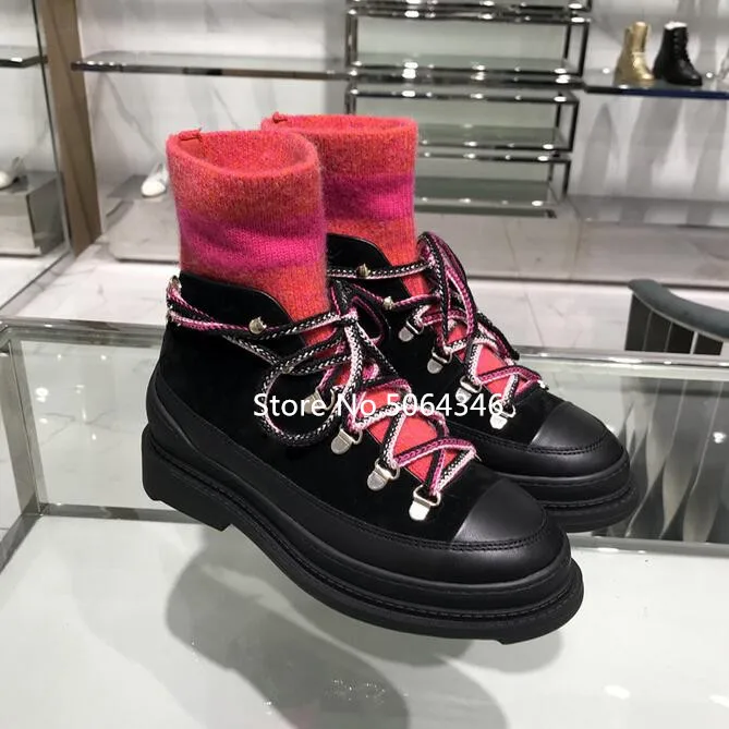 Hodgskin/Новые фирменные дизайнерские женские зимние ботинки осенне из вязаной кожи