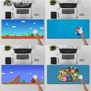 

MaiYaCa Top Quality Mario Gamer Speed Mice Retail Small Rubber Mousepad Free Shipping Large Mouse Pad Keyboards Mat
