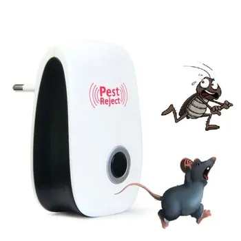 

Rodent Control Indoor Cockroach Anti Mosquito Insect Killer Ultrasonic Pest Repeller EU/US Plug Electronic mosquito repellent