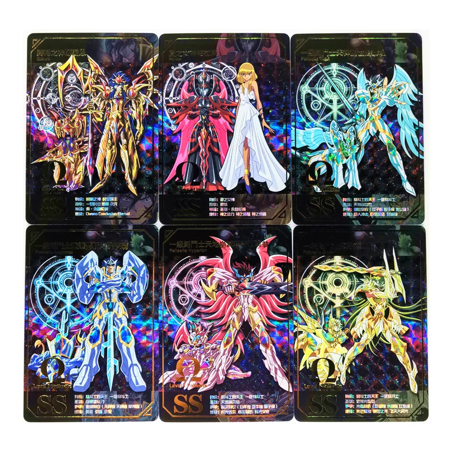 55pcs/set Saint Seiya Toys Hobbies Hobby Collectibles Game Collection Anime Cards | Игрушки и хобби