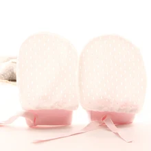 Варежки для новорожденных, не царапающиеся, летние, дышащие, сетчатые, детские перчатки, для защиты лица, хлопковые, против царапин, перчатки, варежки