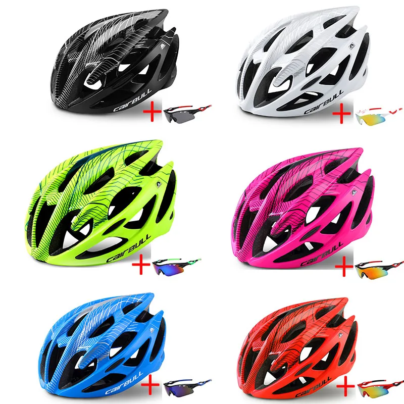 

Professional Mtb Men Women Road Mountain Bike Helmet with Glasses Ultralight All-terrain Sports Riding Cycling Helmet Child