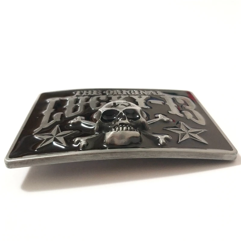 Original Brand Lucky-13 Gambling Mens Belt Buckle Gaming