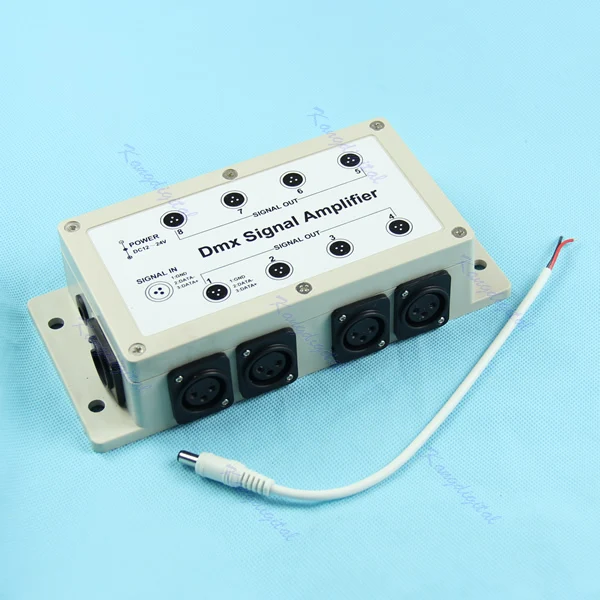 Выход DMX512 светодиодный контроллер 8-канальный сетевой видеорегистратор