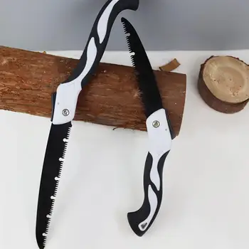 

2PCS Quick Woodworking Folding Saw Household Portable Hand Saw Hand Saw Multifunctional Outdoor Logging Tool