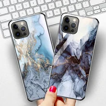 

Mable Stone Case for iPhone 13 12 11 Pro Max Case Tempered Glass Funda iPhone X XR XS Max Cover For iPhone 7 8 6 6S Plus SE Mini