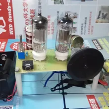 Регенеративный ламповый радиоприемник набор DC два света короткая волна ламповый радиоприемник набор AM с печатной платой 1 шт./партия