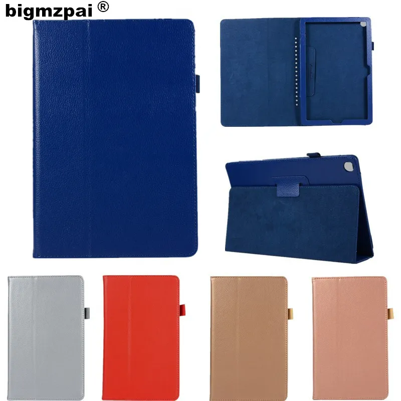 bigmzpai Litchci Pattern Case For Huawei MediaPad M5 10 10.8&quot CMR-AL09 CMR-W09 Cover Funda Tablet Smart Stand case+Pen+film |