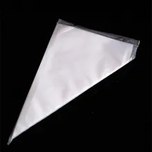 Большой размер безвольный мешок для украшения/100 штук-одноразовый пластиковый мешок для трубопроводов крем шаблон инструмент для украшения